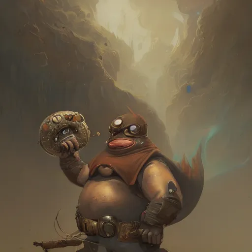 Prompt: a insanely detailed painting of a chubby unkempt masked superhero wearing a costume staring at the computer nervously and clicking on the mouse in the style of peter mohrbacher, dramatic lighting and composition, trending on artstation, concept art, comic book