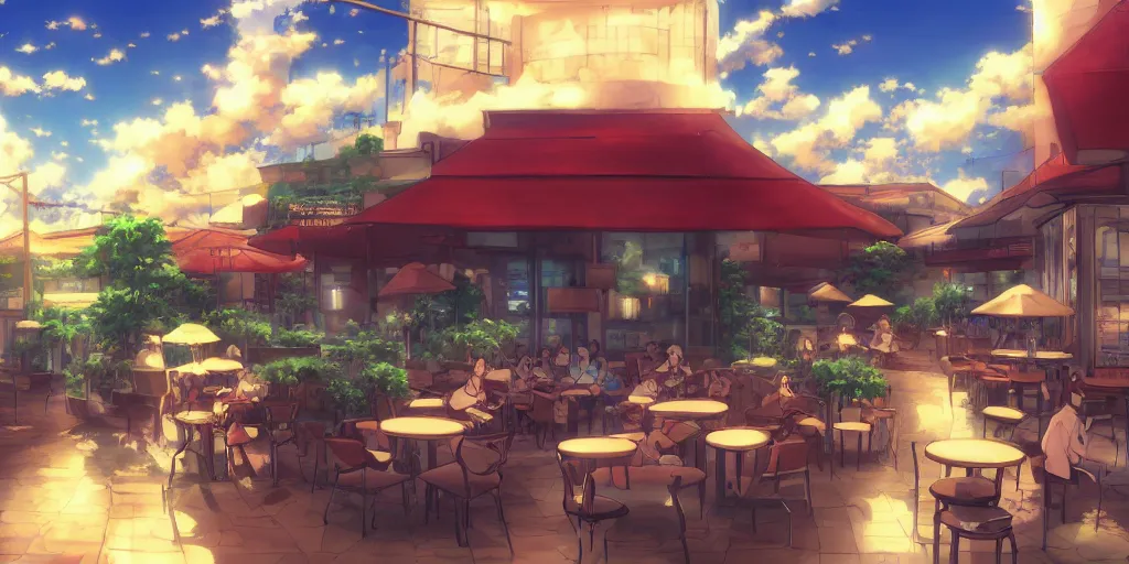 Anime background, sushi place, restaurant on Craiyon-demhanvico.com.vn