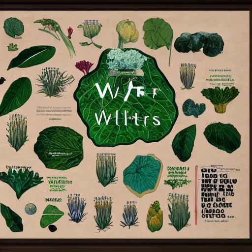 Image similar to walter white botanical poster