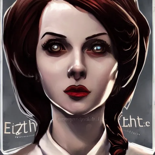 Prompt: Elizabeth, Bioshock Infinite, artstation