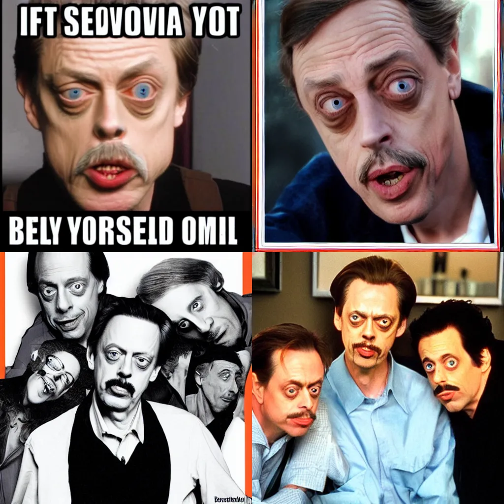 Prompt: if steve buscemi was a cool seinfeld