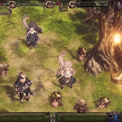 Image similar to a tree of savior and Ragnarok online character in game