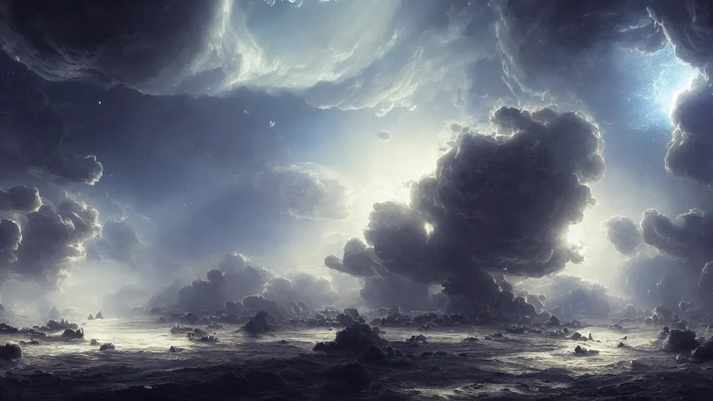 Image similar to approaching the dyson swarm in space. andreas achenbach, artgerm, mikko lagerstedt, zack snyder 3 8 4 0 x 2 1 6 0