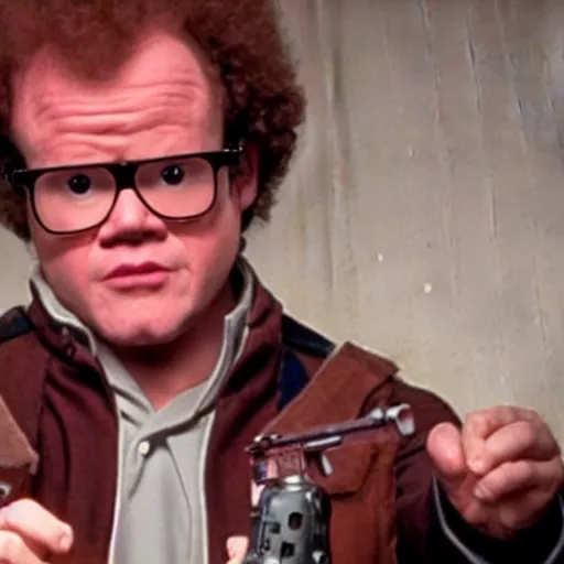 Image similar to Steve Brule as Han Solo, still, high quality