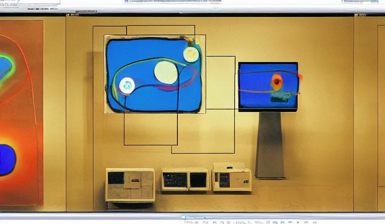 Prompt: GUI for a program that shows you proof for the existence of God, app design, web design, screenshot, by Nam June Paik, Ingmar Bergman, Rene Magritte, Francis Bacon