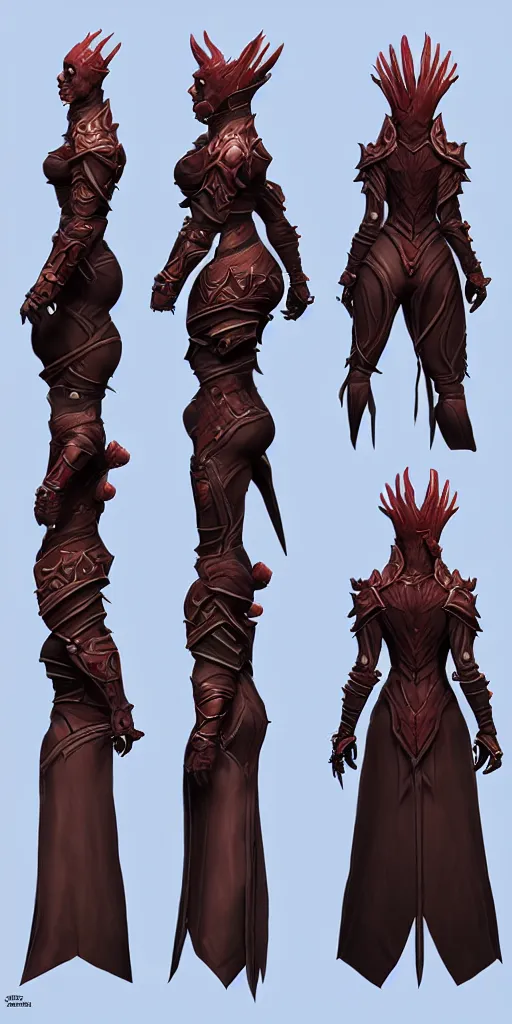 Image similar to stylized muscular victorian female grand inquisitor endboss. concept art, character sheet, blizzard, eldenring, screenshot, extremely detailed, insanely detailed, stylized, zbrush, horror, bloodbourne, full body concept