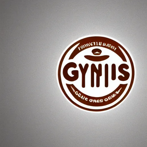 Image similar to a minimalistic logo for a gyros restaurant