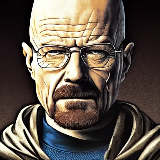 Image similar to Walter white as Dr. doom 4K quality photorealism