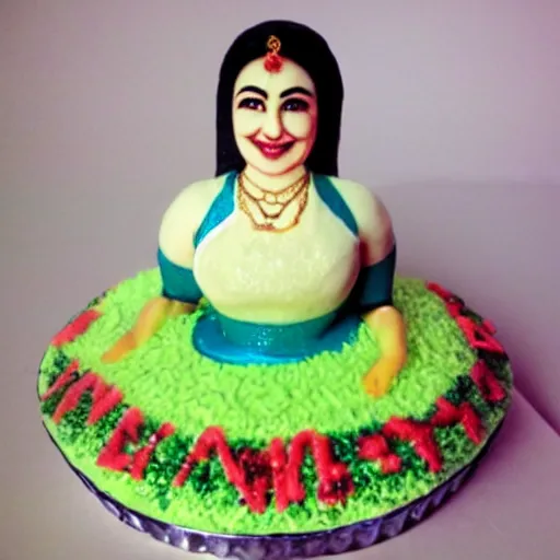 Image similar to tamanna bhatia as a cupcake