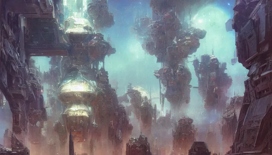 Prompt: supernova, neo brutalism city in space, elephantine, extraterrestrial, painted by ruan jia, raymond swanland, lawrence alma tadema, zdzislaw beksinski, norman rockwell, jack kirby, tom lovell, alex malveda, greg staples