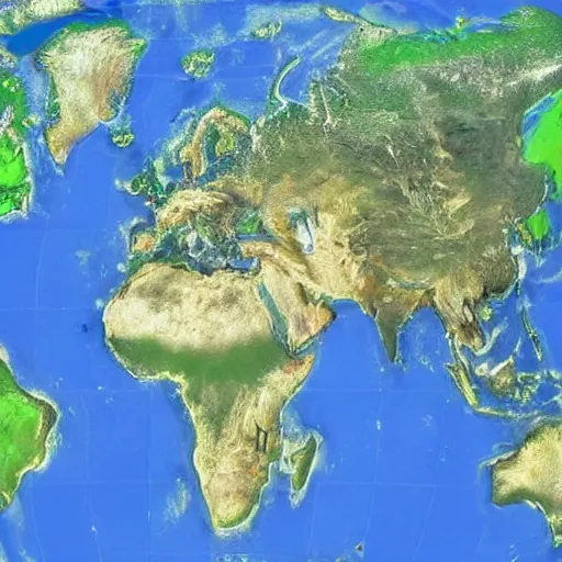 Image similar to this is a land on an unforgiving world of churning oceans and jagged coastlines. every habitable island is situated somewhere along the planet's equator where the weather is still volatile but more hospitable than any points to the north or south