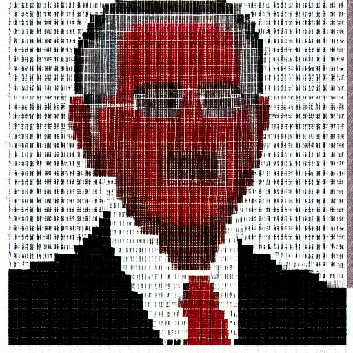Prompt: George Bush pixel art