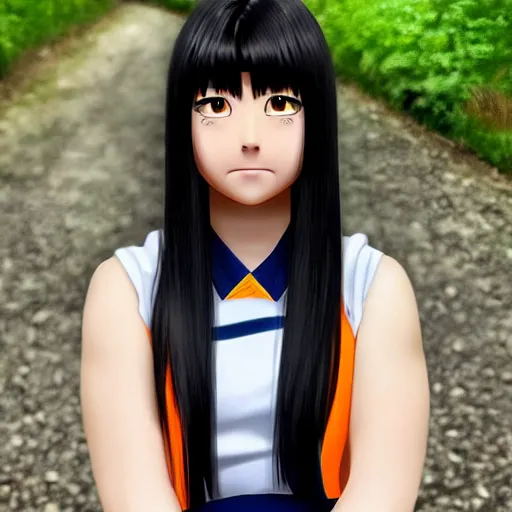 Image similar to hyuga hinata in portrait mode