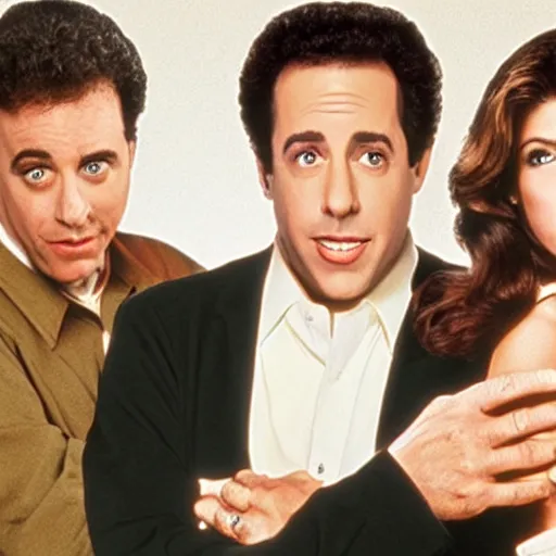 Prompt: seinfeld show as a soap opera