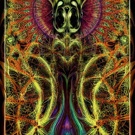 Prompt: faceless, shrouded figure, powerful being, plant spirit, fractal entity, spirit guide, light being, pearlescent, shiny, glowing, ascending, aberration, weird, odd, surreal, smooth, shaman, symmetry, subtle pattern, pastel colors, ghostly, visions, visionary art, color dispersion, underwater, intricate, engraved, matte, subtle textures, hyperdimensional, sacred geometry, portal, glass