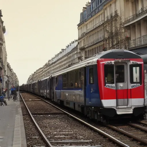 Prompt: A-train from the boys in paris