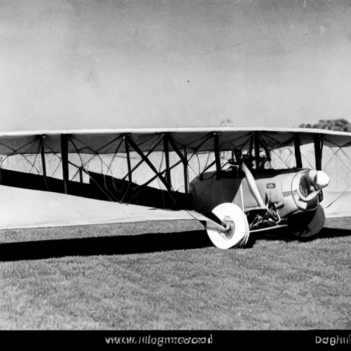 Prompt: 1930s aeroplane