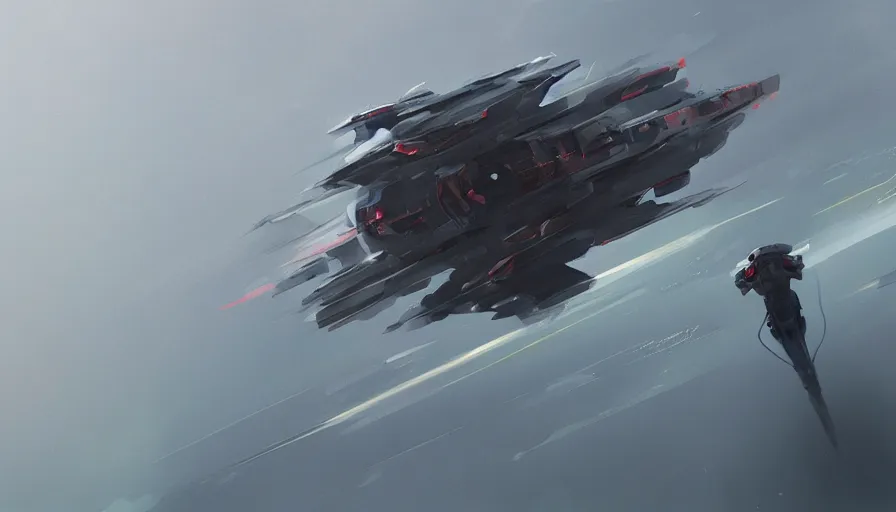 Prompt: concept art by jama jurabaev, spaceship, cinematic shot, trending on artstation, high quality, brush stroke