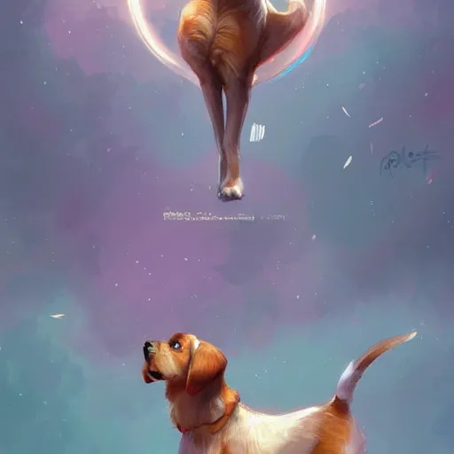 Prompt: !dream A dog who was abandoned but is happy+happy+gloomy+concept art+artstation+by rossdraws+ depicted as a beautiful Instagram profile picture