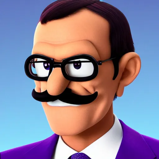 Image similar to president waluigi, 2 0 1 7, still, photograph, photo