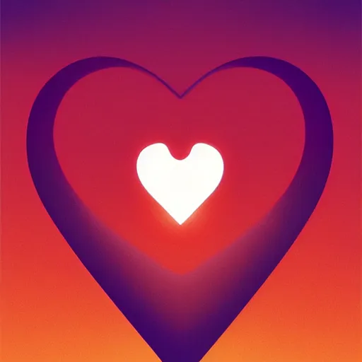 Prompt: heart icon stylized minimalist loftis, cory behance hd by jesper ejsing, by rhads, makoto shinkai and lois van baarle, ilya kuvshinov, rossdraws global illumination