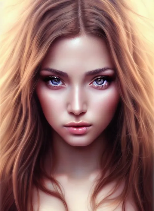 Image similar to a gorgeous female photo, professionally retouched, realistic, smooth face, perfect eyes, symmetrical, full body shot, wide angle, sharp focus on eyes, 8 k high definition, insanely detailed, intricate, elegant, art by artgerm