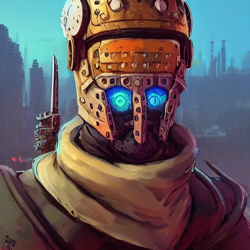 Image similar to cyberpunk viking helmet mask warrior goddess robot ninja fantasy, art gta 5 cover, official fanart behance hd artstation by jesper ejsing, by rhads, makoto shinkai and lois van baarle, ilya kuvshinov, ossdraws