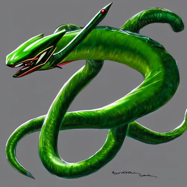 Prompt: high quality photorealistic depiction of the Rayquaza. Real life Rayquaza. A realistic version of Rayquaza