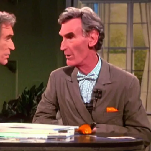 Prompt: bill nye's appearance on the cosby show