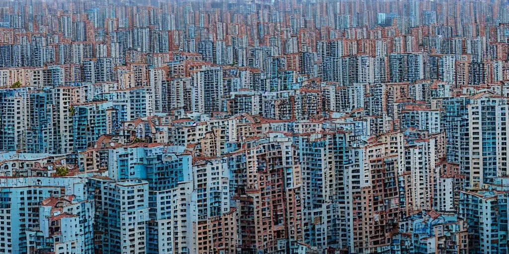 Prompt: bird's eye view photograph of a highrise Russian city, apartments, no watermarks, extremely detailed photography