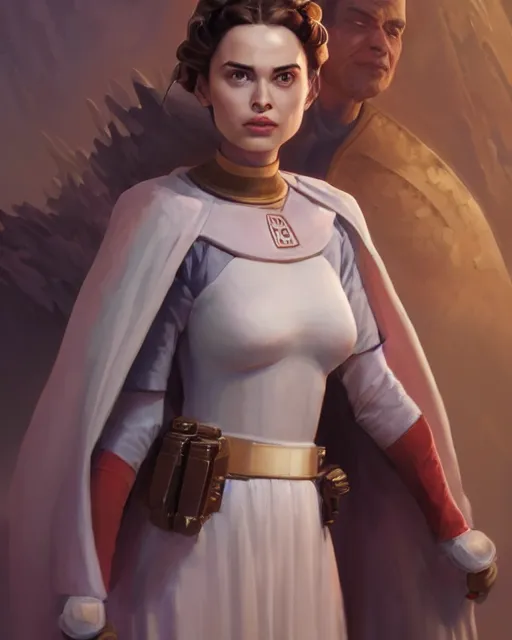 Prompt: Padme Amidala, full body, sharp details, sharp focus, elegant, highly detailed, illustration, by Jordan Grimmer and greg rutkowski and PiNe(パイネ) and 薯子Imoko and 香川悠作 and wlop and maya takamura, intricate, beautiful, Trending artstation, pixiv, digital Art