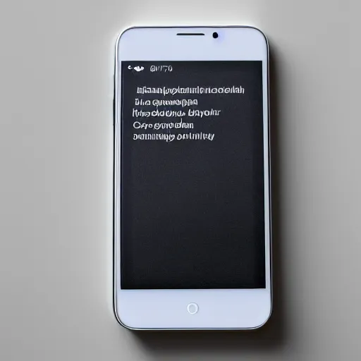 Prompt: a smart phone designed by dieter rams, studio photograph, white background