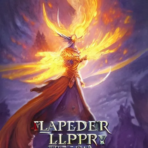 Image similar to flamekeeper. epic fantasy