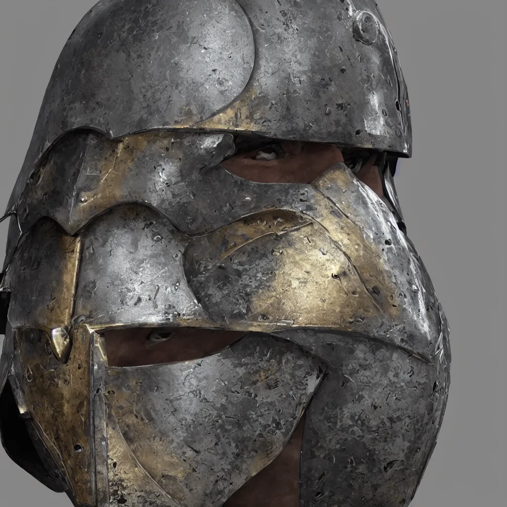Prompt: thunder warrior helmet, unreal engine, 8 k, ultra realistic, ultra detail