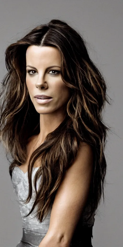 Image similar to Portrait of Kate Beckinsale in underworld,50mm