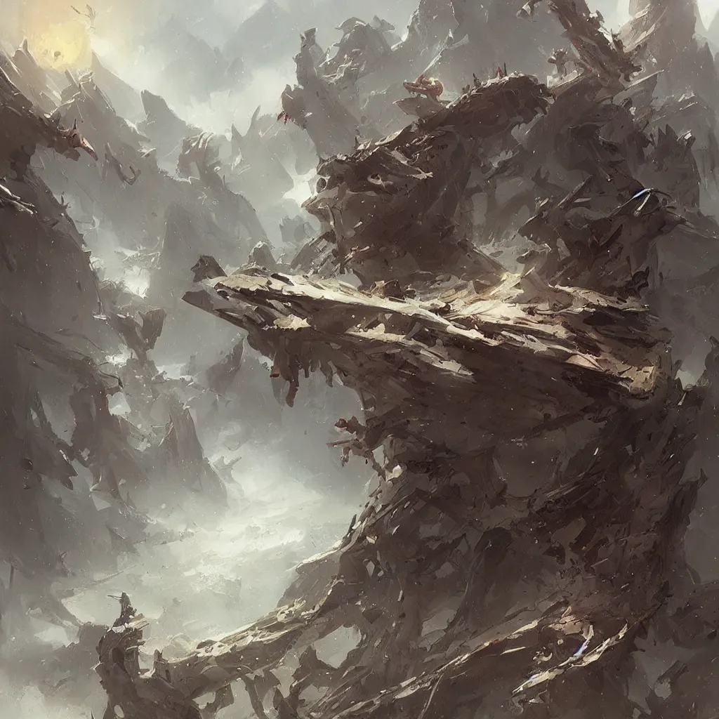 Image similar to overdetailed art, by greg rutkowski