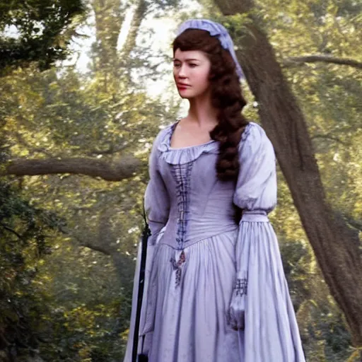 Image similar to film still of mary elizabeth winstead in gone with the wind 2 ( 2 0 3 4 )