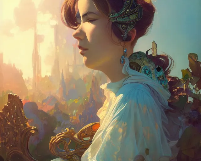 Image similar to photography of william eggleston, deep focus, d & d, fantasy, intricate, elegant, highly detailed, digital painting, artstation, concept art, matte, sharp focus, illustration, hearthstone, art by artgerm and greg rutkowski and alphonse mucha