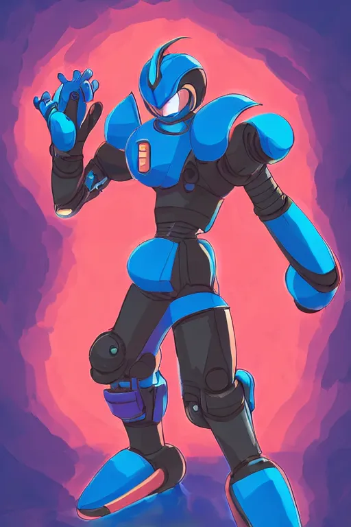 Image similar to robot ninja mask helmet megaman x zero rockman 2 0 2 2 switch game boss legacy collection fanart artsation, art gta 5 comics, behance hd by jesper ejsing, by rhads, makoto shinkai and lois van baarle, ilya kuvshinov, rossdraws global illumination ray tracing