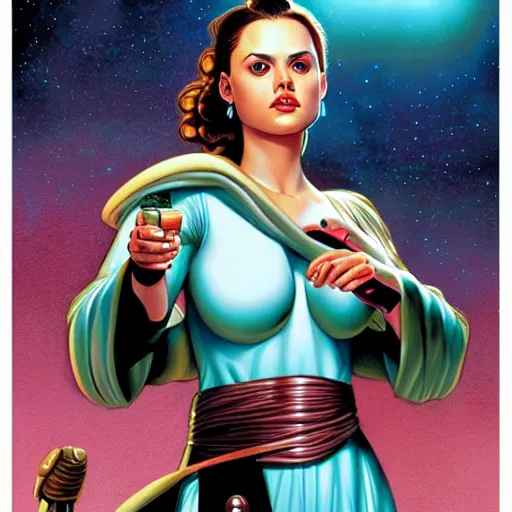 Image similar to padme by Joe Jusko