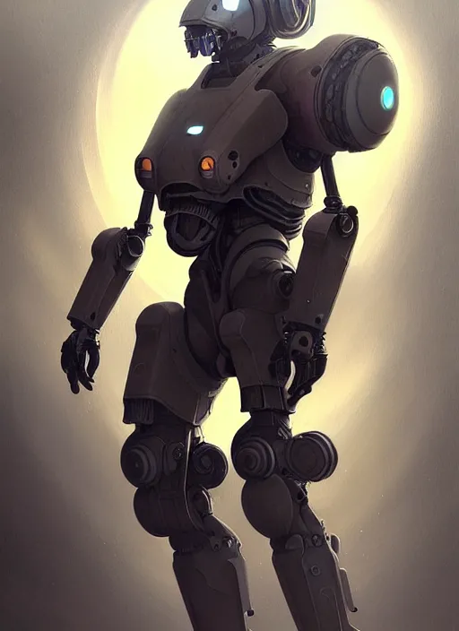 Image similar to a mech suit skateboarding, diffuse lighting, fantasy, highly detailed, photorealistic, digital painting, artstation, illustration, concept art, smooth, sharp focus, in the style of tom bagshaw