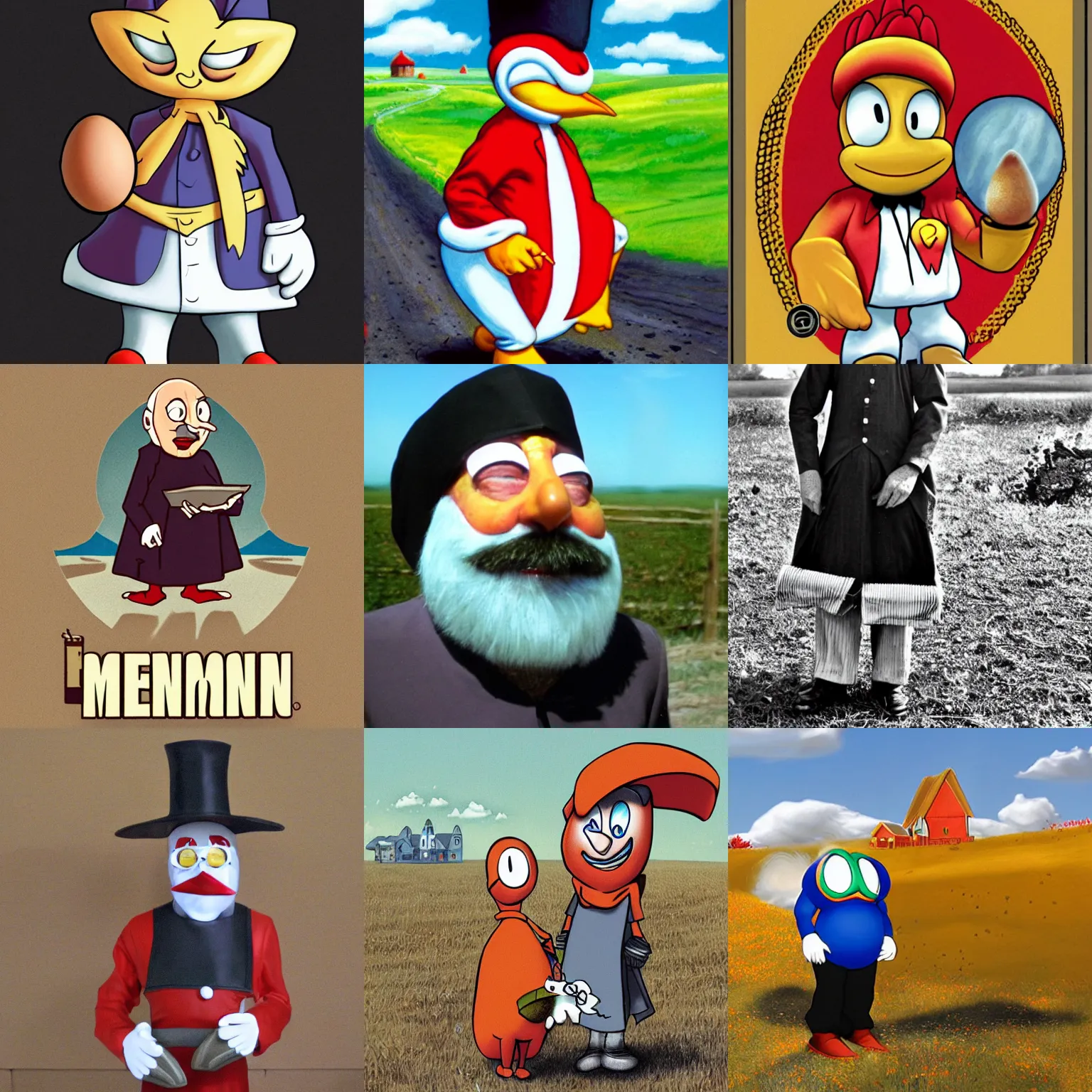 Prompt: mennonite dr. eggman