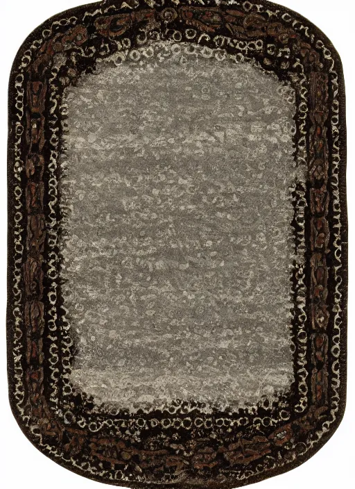 Image similar to Photograph of an eye Dazzler rug, albumen silver print, Smithsonian American Art Museum.