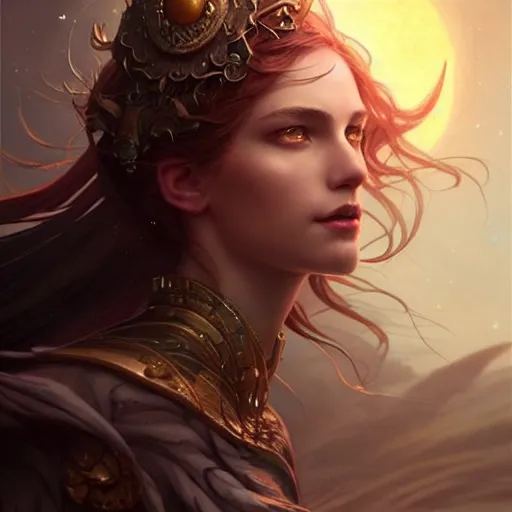 Image similar to star goddess, fine art, awesome fantasy book cover on pinterest, award winning, dark fantasy landscape, fantasy magic, intricate, elegant, sharp focus, cinematic lighting, highly detailed, digital painting, concept art, art by wlop and artgerm and greg rutkowski, masterpiece, trending on artstation, 8 k