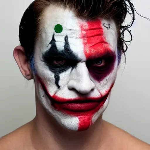 homelander with joker inspired makeup | Stable Diffusion | OpenArt