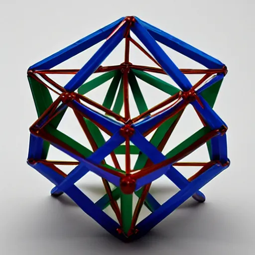 Prompt: an icosahedron
