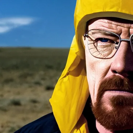 Image similar to film still of Walter White as Jesse Pinkman in Breaking Bad