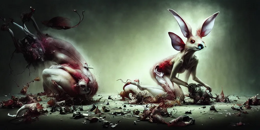 Image similar to The end of an organism, by ryohei hase