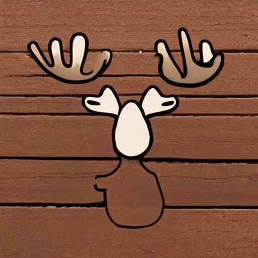 Prompt: Recently proposed Loving-Kindness Moose Emoji