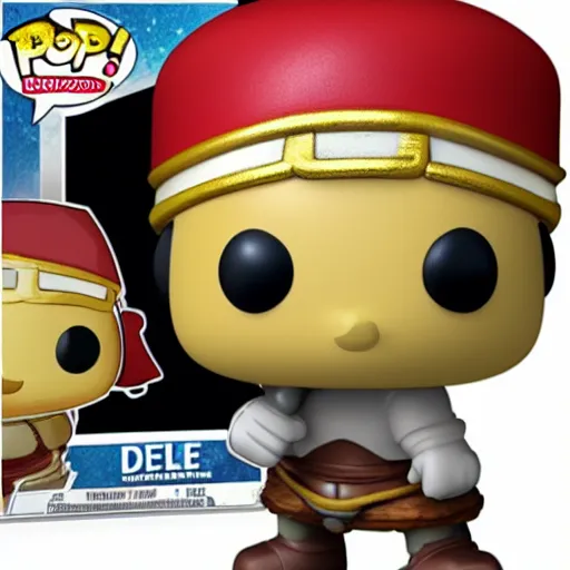 Prompt: king dedede as a funko pop